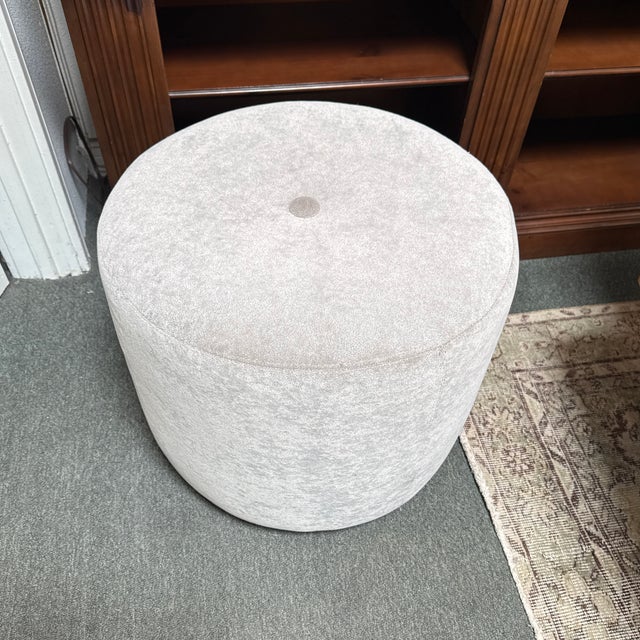 Precedent Mia Caster Keg Ottoman For Sale - Image 10 of 12
