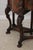 Vintage Carved Walnut Marble Top Sideboard For Sale - Image 15 of 18