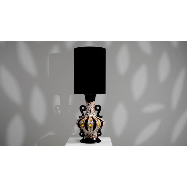 20th Century German Ceramic Table Lamp For Sale - Image 11 of 12