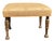 19th C Style Carved Italian Stool Bench Ottoman For Sale - Image 4 of 4