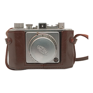 Vintage 1950s Olympus 35 Camera With Leather Case
