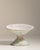 1960-1969 France Weathered Antique White Painted Pedestal Bowl Planter For Sale - Image 9 of 9