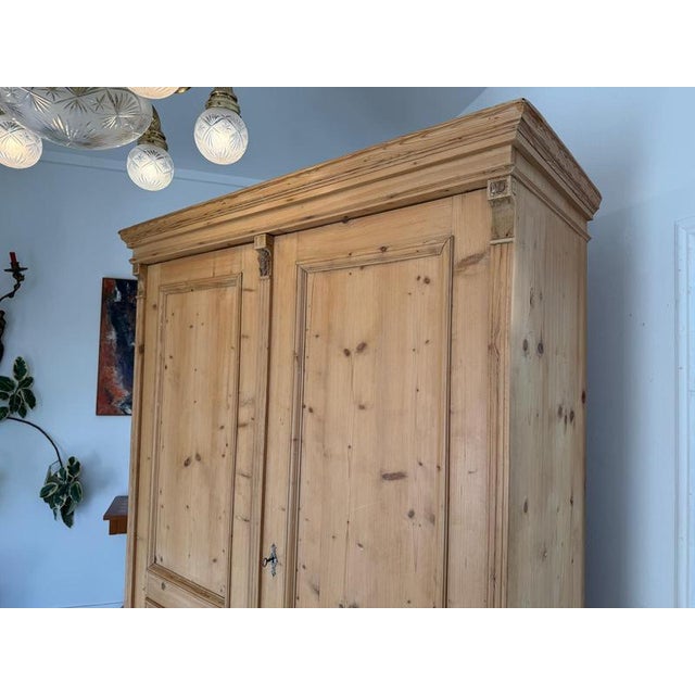 Gründerzeit Farmhouse Cupboard in Softwood For Sale - Image 11 of 13