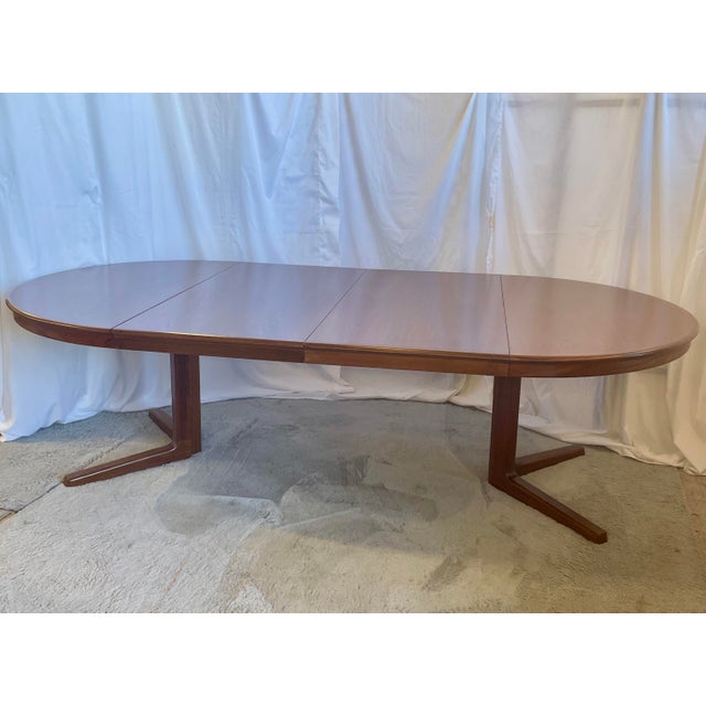 Svend Madsen 1960s Danish Teak Extendable Ding Table by Svend Madsen For Sale - Image 4 of 12