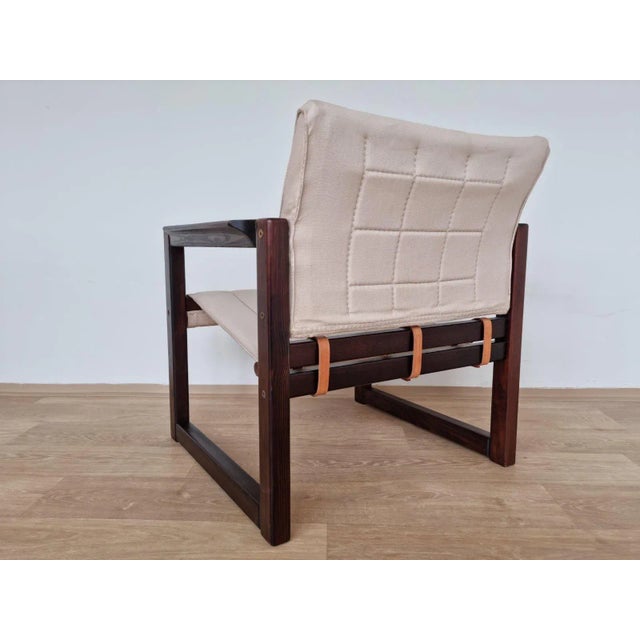 1980s - Designer: Karin Mobring for Ikea - Model Diana safari chair - Never used, only unpacked and put together - Textile...