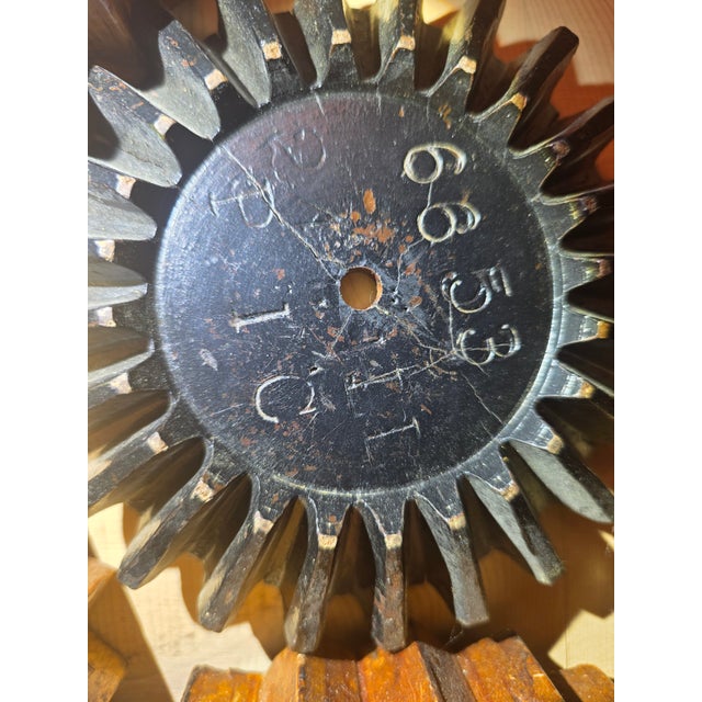 Vintage Industrial Era Gear Wall Art, Steampunk For Sale - Image 15 of 17