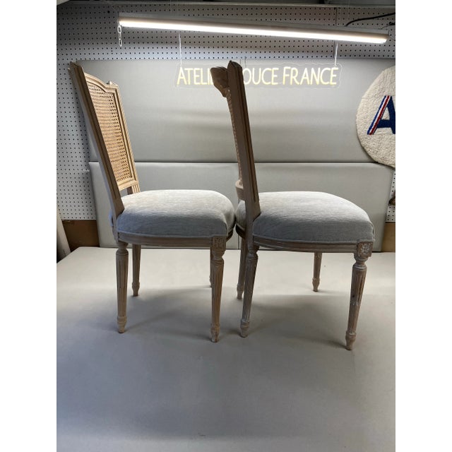 1930s Louis XVI Style Chairs- Set of 2 For Sale - Image 4 of 7