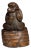 Hand-Carved Statue of a Monkey For Sale