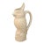 Vintage Ceramic Cockatoo Jug Pitcher For Sale