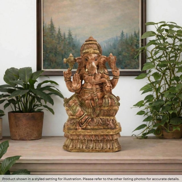 Dimensions: 12" W x 5" D x 24" H This piece is handcrafted by artisans using basic hand tools. Due to the nature of this...