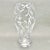 Vintage Lenox “Opal Innocence” Crystal Vase With Etched Vine Design and Scalloped Rim For Sale - Image 4 of 11