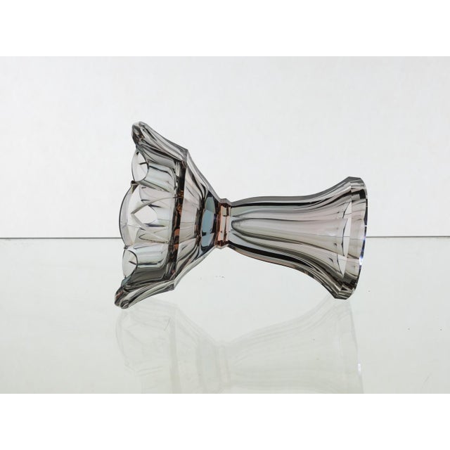 Mid-Century Modern Vintage Art Deco Czechoslovakian Bowl, 1970s For Sale - Image 3 of 6