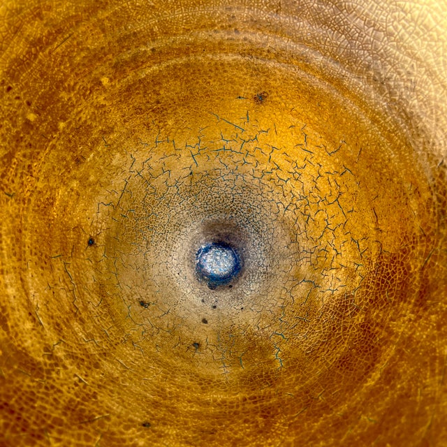 Postmodern Ceramic Decorative Center Bowl Signed by Japanese Artist Masuo Ojima. C 1980s For Sale - Image 9 of 18