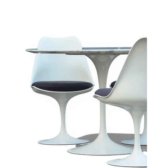 1970s Tulip Dining Set by Eero Saarinen for Knoll International, 1973, Set of 5 For Sale - Image 5 of 18