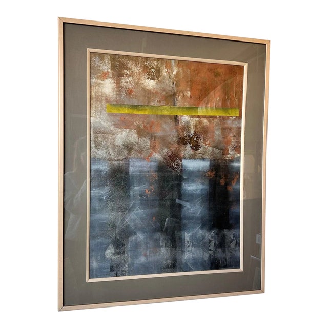 Framed Abstract Mixed Media Art For Sale