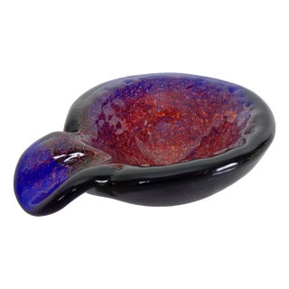Vintage Murano Glass Ashtray, Italy, 1960s For Sale