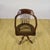 Victorian Style Swivel Chair with Wicker Seat and Walnut Frame, 1900s For Sale - Image 6 of 9