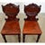 Pair of Early 19th Century English Regency Mahogany Hall Chairs For Sale In Baton Rouge - Image 6 of 12
