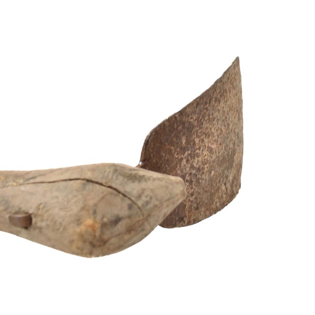African Early 20th Century Lobi Garden Hoe Tool Burkina Faso For Sale - Image 3 of 7