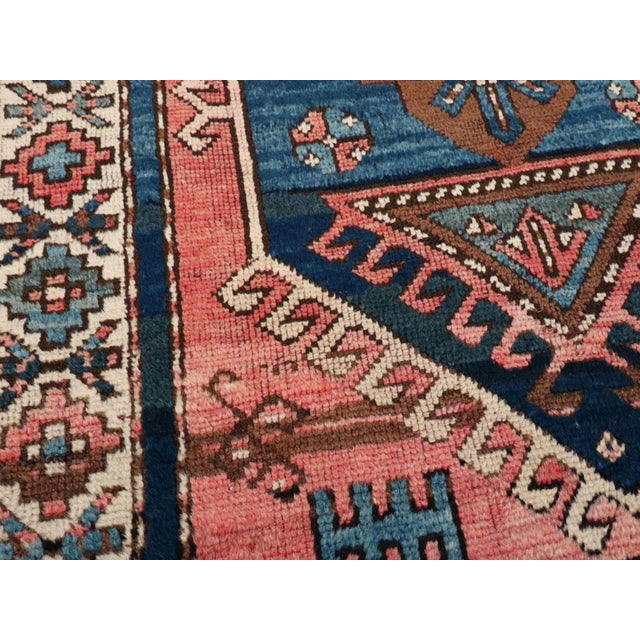 Tribal Galerie Shabab Collection Early 20th Century Turkish Anatolian Throw Rug For Sale - Image 3 of 6
