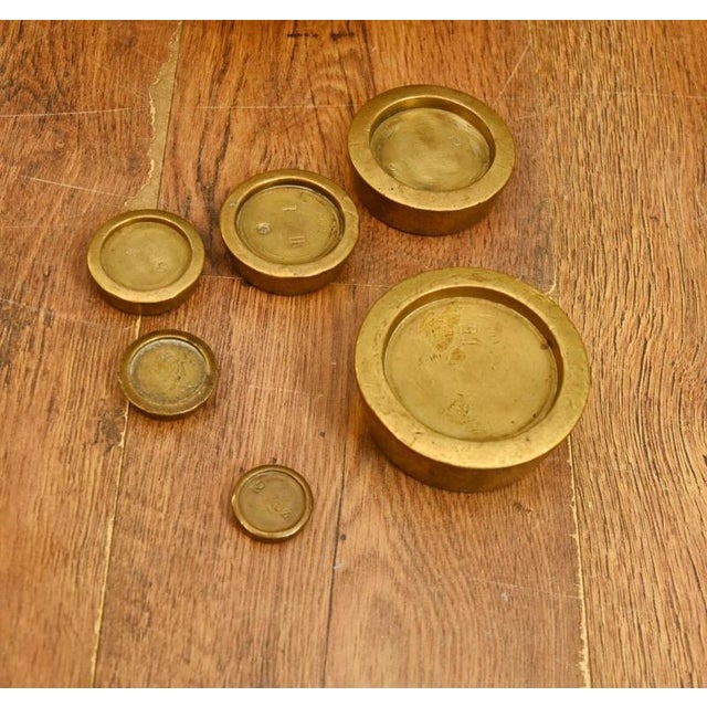 Brass Balance Scales from W. & T. Avery, Birmingham, 1880 For Sale - Image 3 of 9