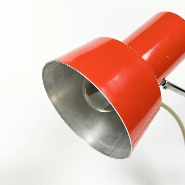 Metal Mid-Century Table Lamp by Josef Hůrka for Napako, 1960s For Sale - Image 7 of 11