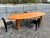 Dining Table or Desk in the Manner of Charlotte Perriand. Table top is 1.38” thick. Ready for a new home. Chairs are not...