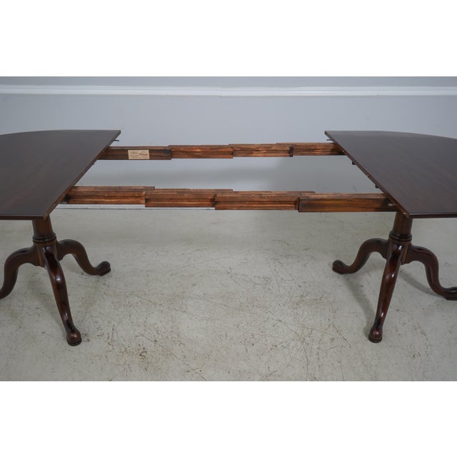 Henkel Harris Mahogany Dining Room Table W. 4 Leaves Chairish
