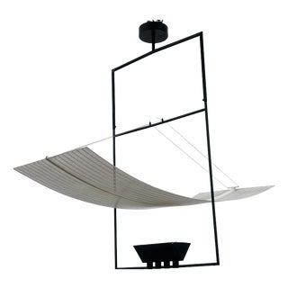 Zefiro Chandelier by Mario Botta for Artemide, Italy, 1980s For Sale