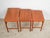 Teak Nesting Tables by Hans J. Wegner for Andreas Tuck, 1960s, Set of 3 For Sale - Image 6 of 8