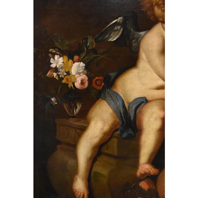 Erasmus Quellinus II, Allegory of Vanity and Youth, 1660, Oil on Canvas For Sale - Image 7 of 16