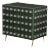 Green Bathroom Cabinets in Glass For Sale