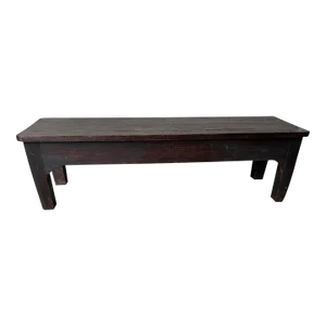 19th Century Antique Primitive Country Pine Bench