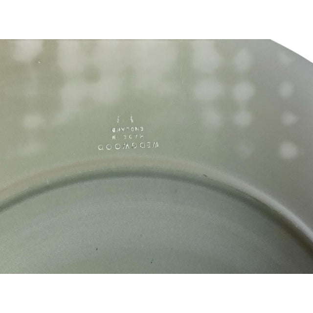 1980s Vintage Wedgwood Jasperware the Muses Sage Green Celadon 9.25" Made in England 1989 For Sale - Image 5 of 5