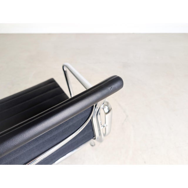 Vitra EA 108 Chair in Leather by Charles & Ray Eames for Vitra For Sale - Image 4 of 13
