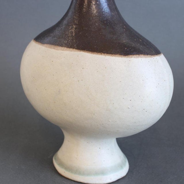 Vintage Italian Ceramic Amphora by Bruno Gambone, 1980s For Sale - Image 8 of 18