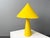 1950s Large Yellow Aluminum and Iron Table Lamp, France, 1950s For Sale - Image 5 of 12