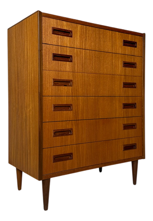Vintage Danish Teak Dresser, 1960s