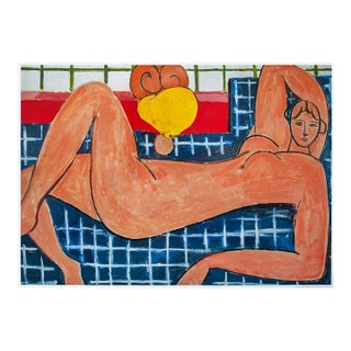 1994 After Henri Matisse "Pink Nude", Large First Edition German Poster For Sale