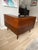1960s Walnut Mid Century Modern Corner Step Table For Sale - Image 6 of 9