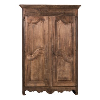 Antique French Louis XV Wardrobe For Sale
