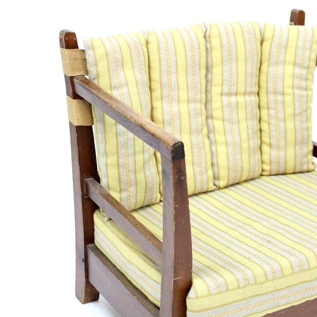 Swedish Pine Lounge Chair in the style of Axel Einar Hjort, 1930s For Sale - Image 10 of 17
