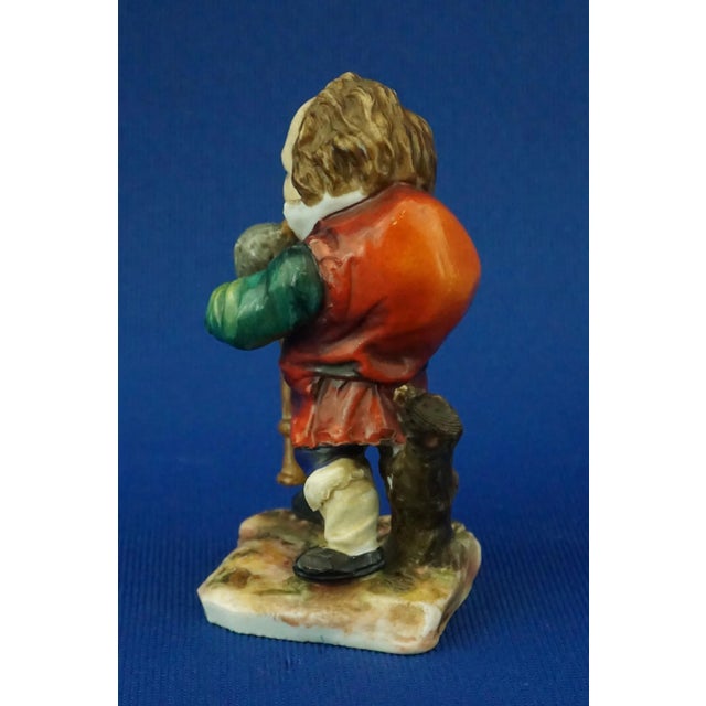 19th Century Porcelain Figurine of Caramogi from Ginori Doccia, Italy For Sale - Image 6 of 18