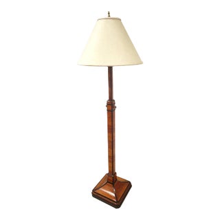 Vintage Arts and Crafts Style Adjustable Floor Lamp For Sale
