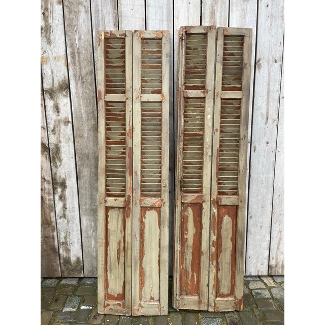 Fir Shutters, Set of 2 For Sale - Image 13 of 13