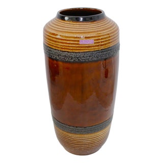 Mid-Century Floor Vase from Scheurich Keramik, West Germany, 1960 For Sale