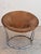 Balloon Sling Armchair in Brown Suede from Lusch & Co For Sale - Image 5 of 11