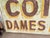 Large Vintage French Coiffeur Trade Sign For Sale - Image 4 of 10