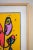 1990s 1990 Lawrence Volk Signed Abstract Figurative Mixed-Media Painting , Framed For Sale - Image 5 of 12