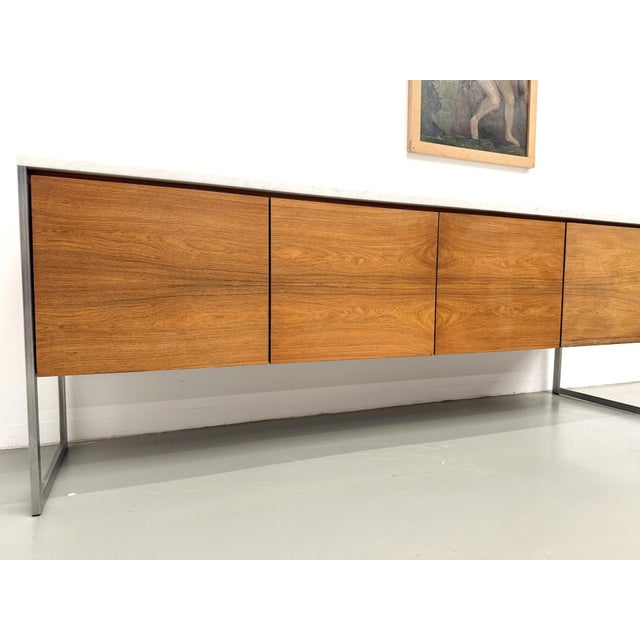Modernist Sideboard in Rosewood and Marble from Arno, 1970s For Sale - Image 14 of 18